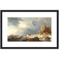 Ships in a Gale by Willem van de Velde the Younger (painter)